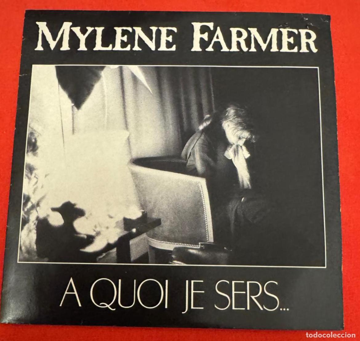 Discos de vinilo: Mylene Farmer 45t A je sers VG++ EX - Foto 1