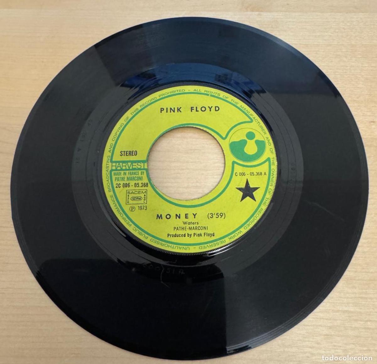 Discos de vinilo: Pink Floyd 45t Money VG+ - Foto 2