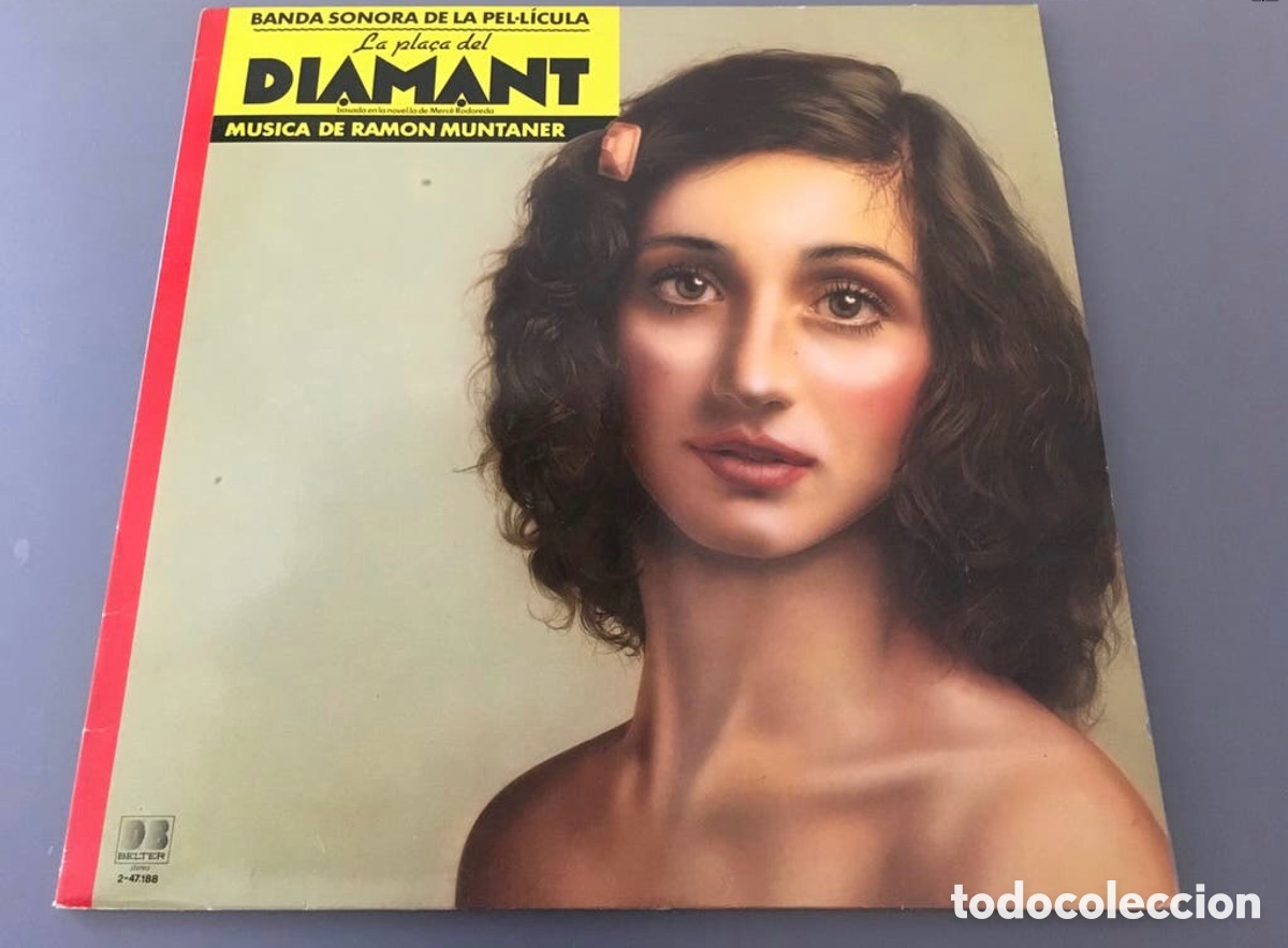 Discos de vinilo: Vinilo LP Ramon Muntaner La pla&ccedil;a del diamant - Foto 1