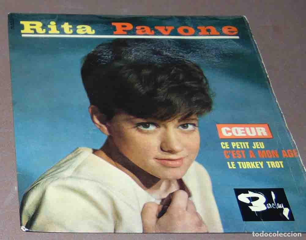 Discos de vinilo: Rita Pavone &ndash; C&oelig;ur - EP 1963 - Foto 1