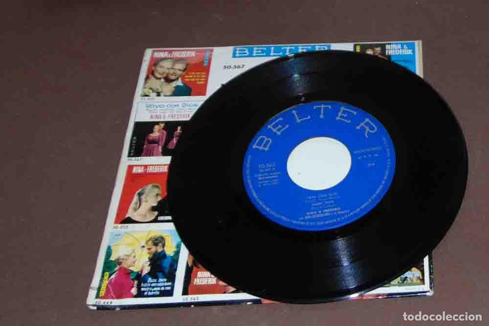 Discos de vinilo: NINA & FREDERIK - VAYA CON DIOS + 3 - EP - Foto 4