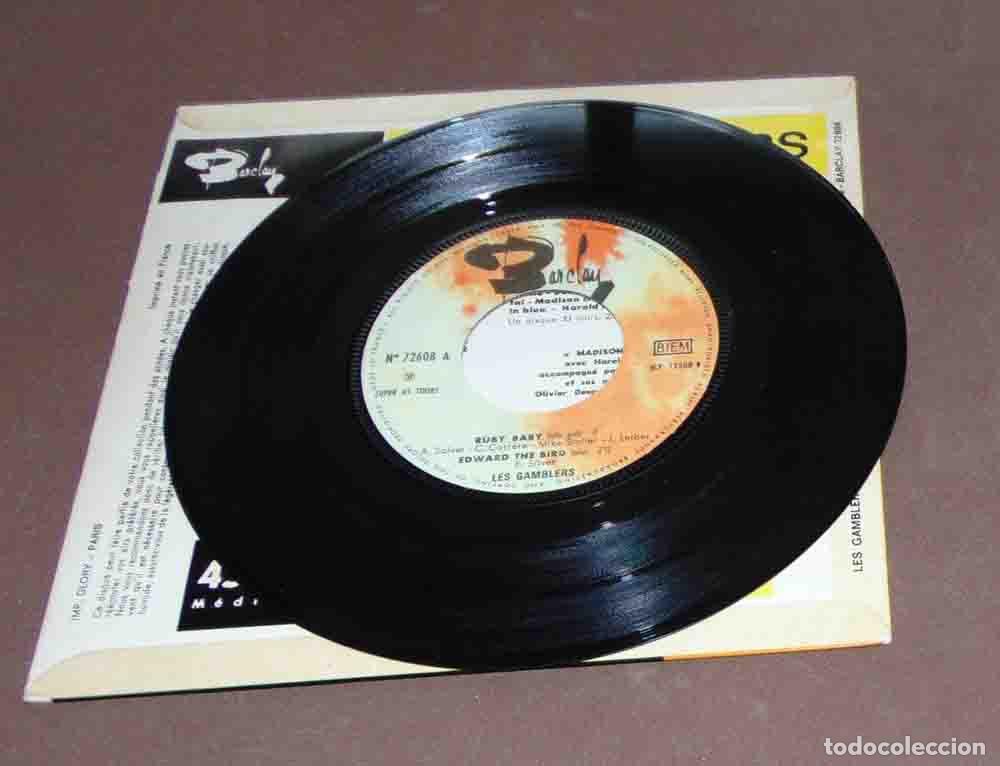 Discos de vinilo: LES GAMBLERS - RUBY BABY + 3 - EP EDICION FRANCESA 1963 - Foto 3