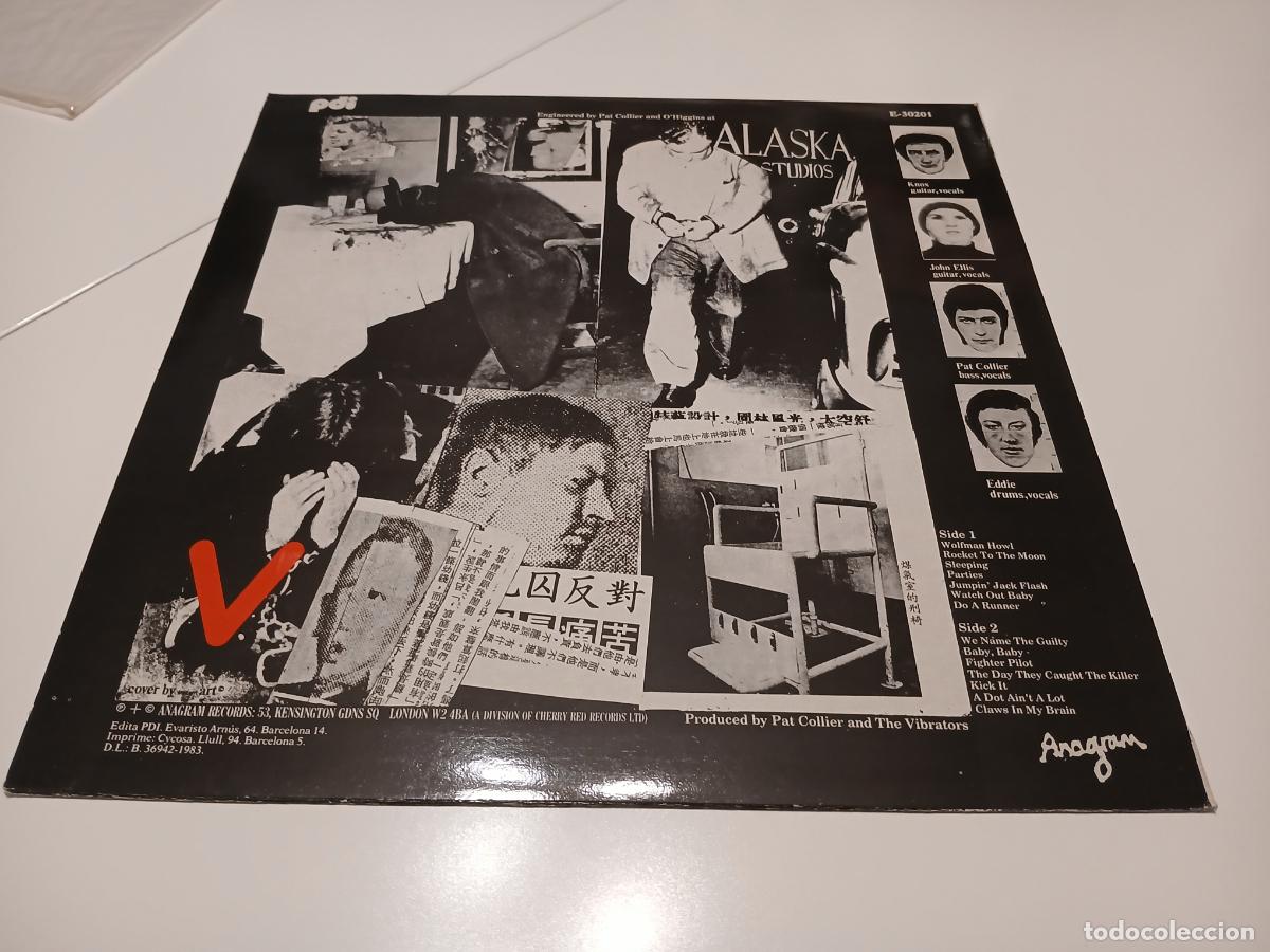 Discos de vinilo: The Vibrators &ndash; Guilty- (1983) LP disco vinilo - Foto 7