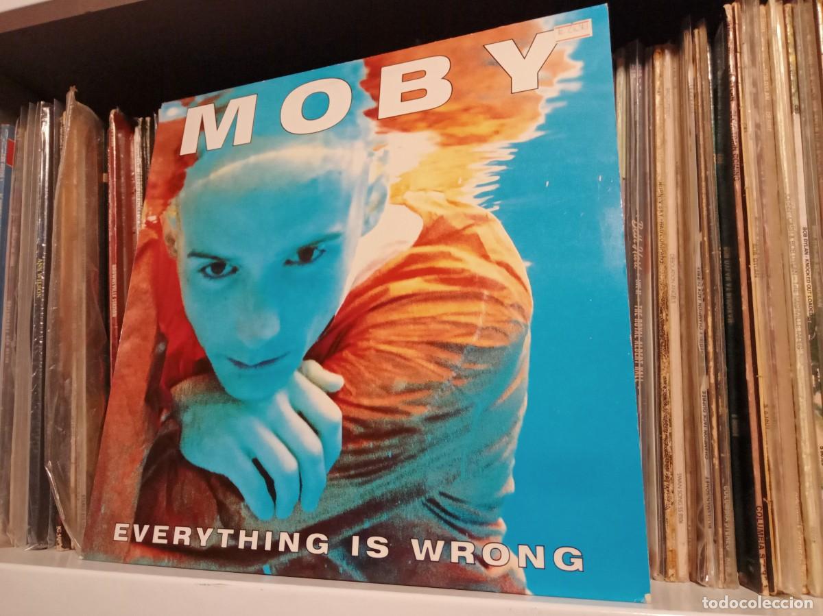 Discos de vinilo: Moby &lrm;&ndash; Everything Is Wrong - lp UK 1995 - Foto 1