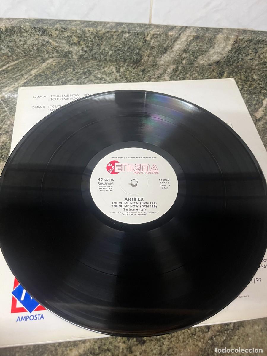 Discos de vinilo: Artifex Touch Me Now . - Foto 3