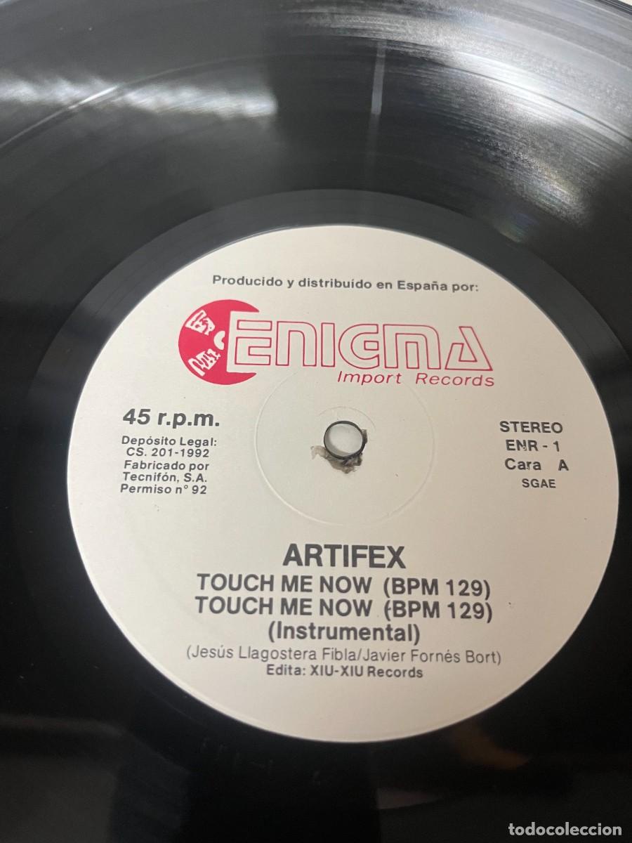 Discos de vinilo: Artifex Touch Me Now . - Foto 4
