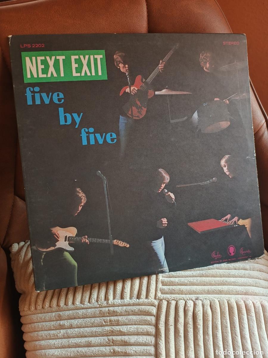 Discos de vinilo: FIVE BY FIVE - NEXT EXIT - LP - 1969 - GARAGE - ORIGINAL USA - Foto 1