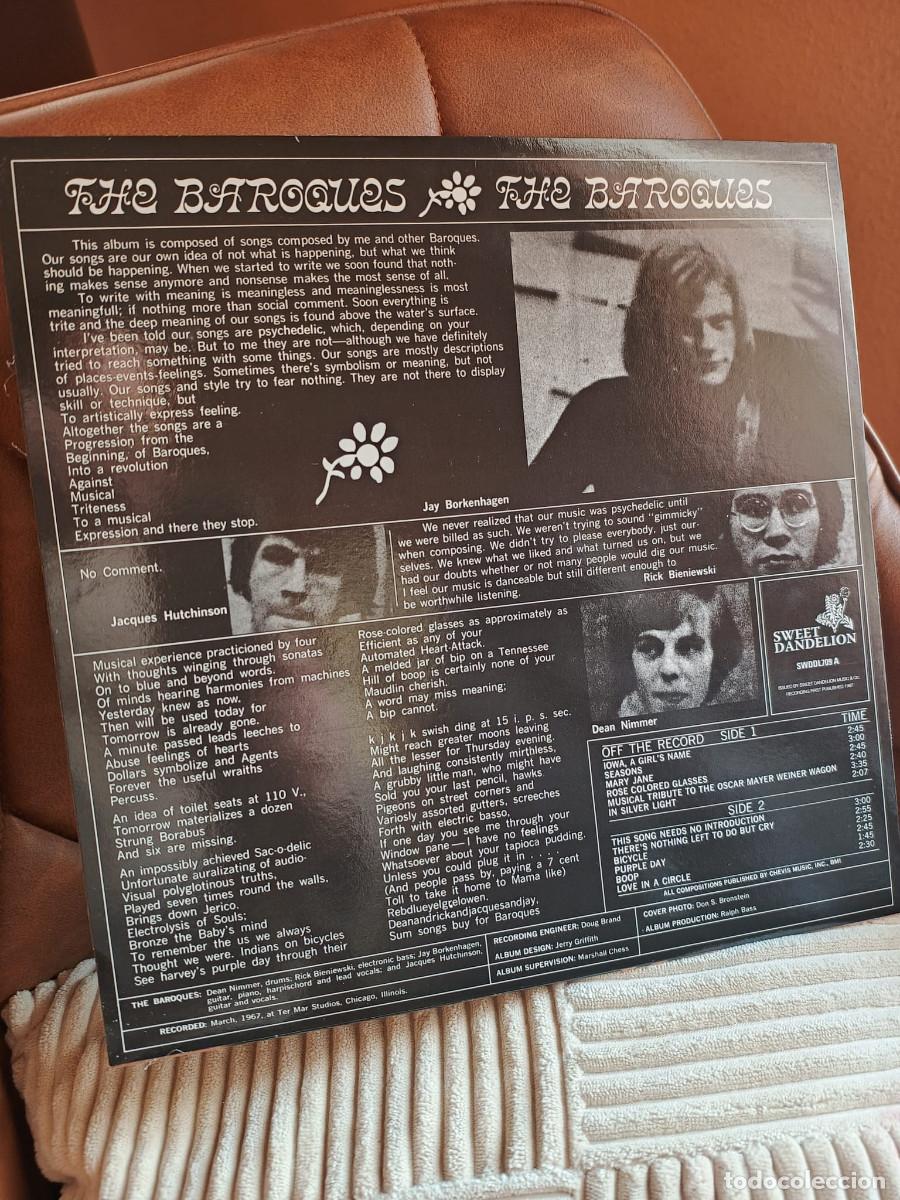 Discos de vinilo: THE BAROQUES - LP - REEDICI&Oacute;N - PSYCH - Foto 2