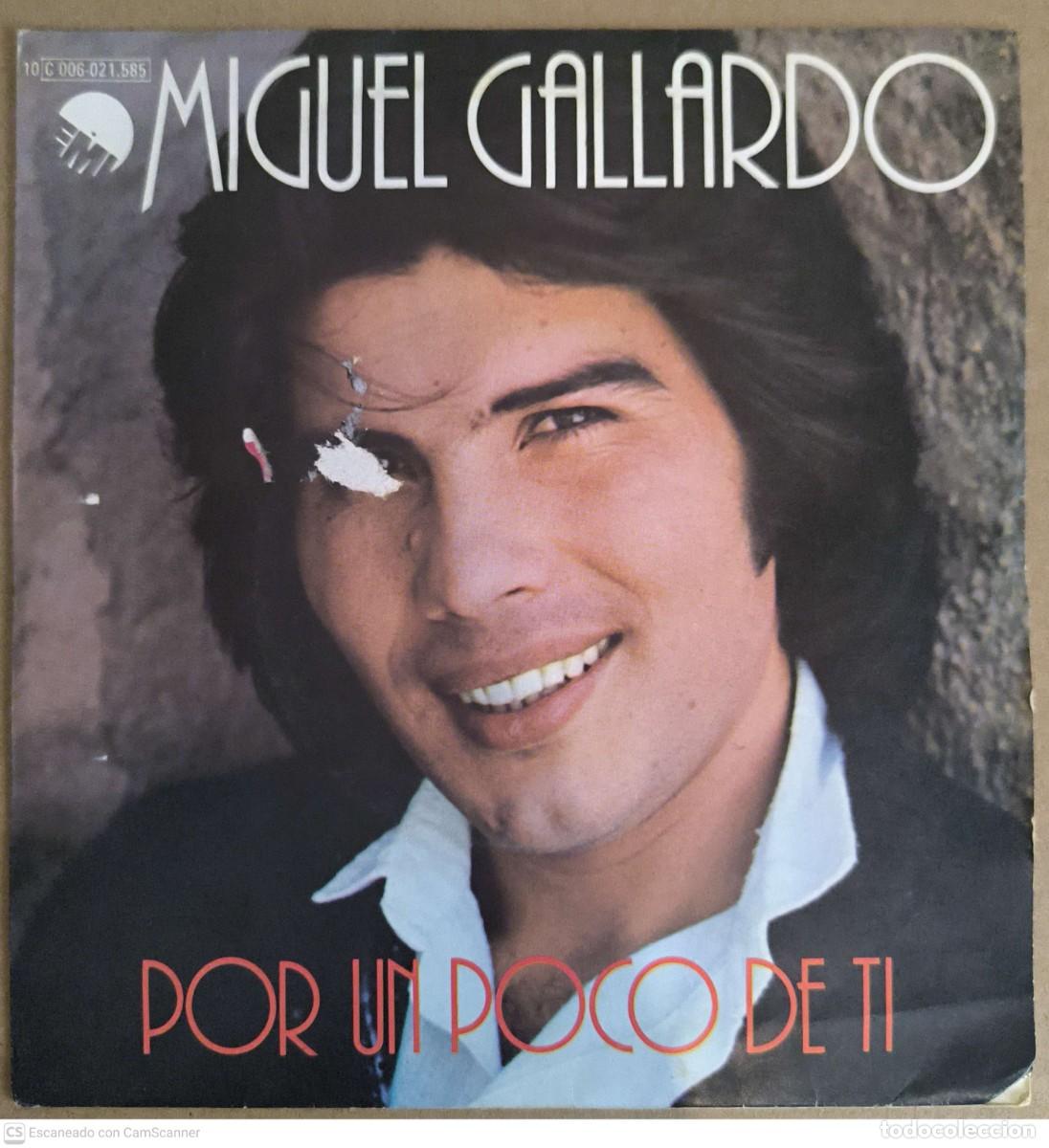 Discos de vinilo: MIGUEL GALLARDO - Lote 2 Singles - Foto 5