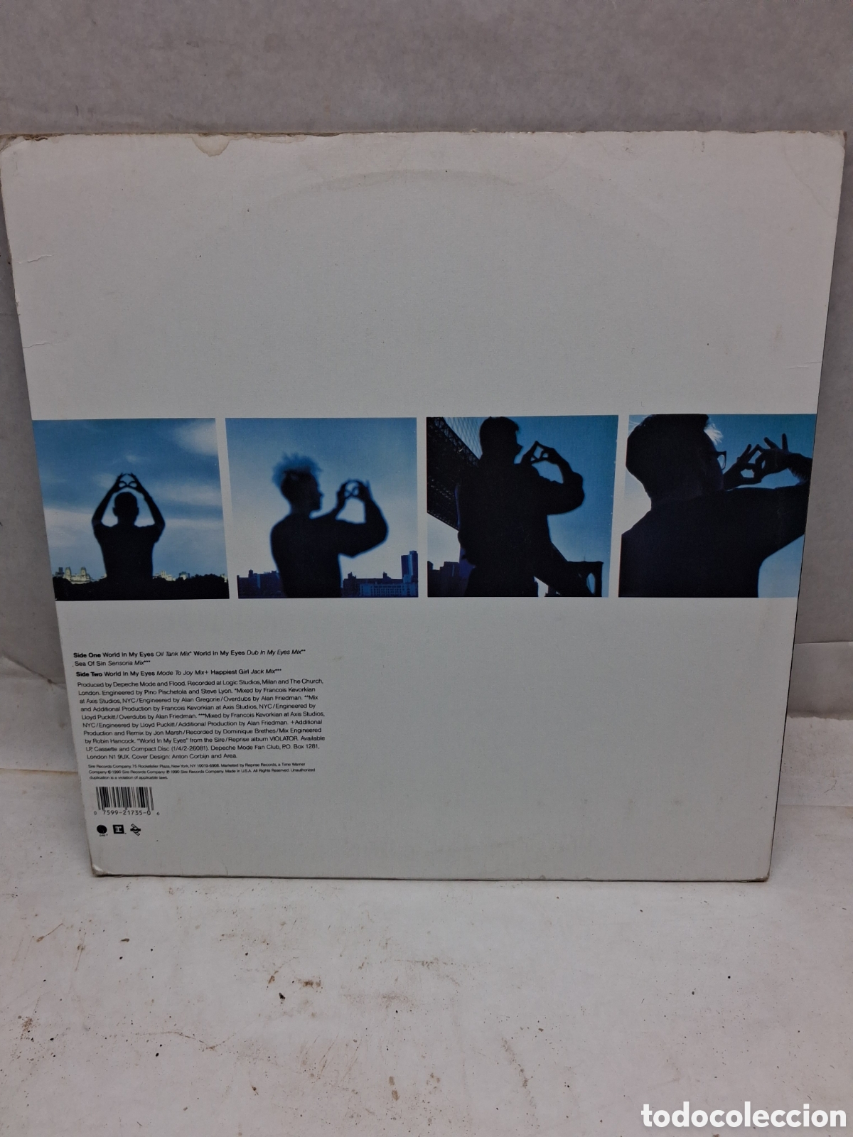 Discos de vinilo: Vinilo maxi Depeche Mode - Foto 2