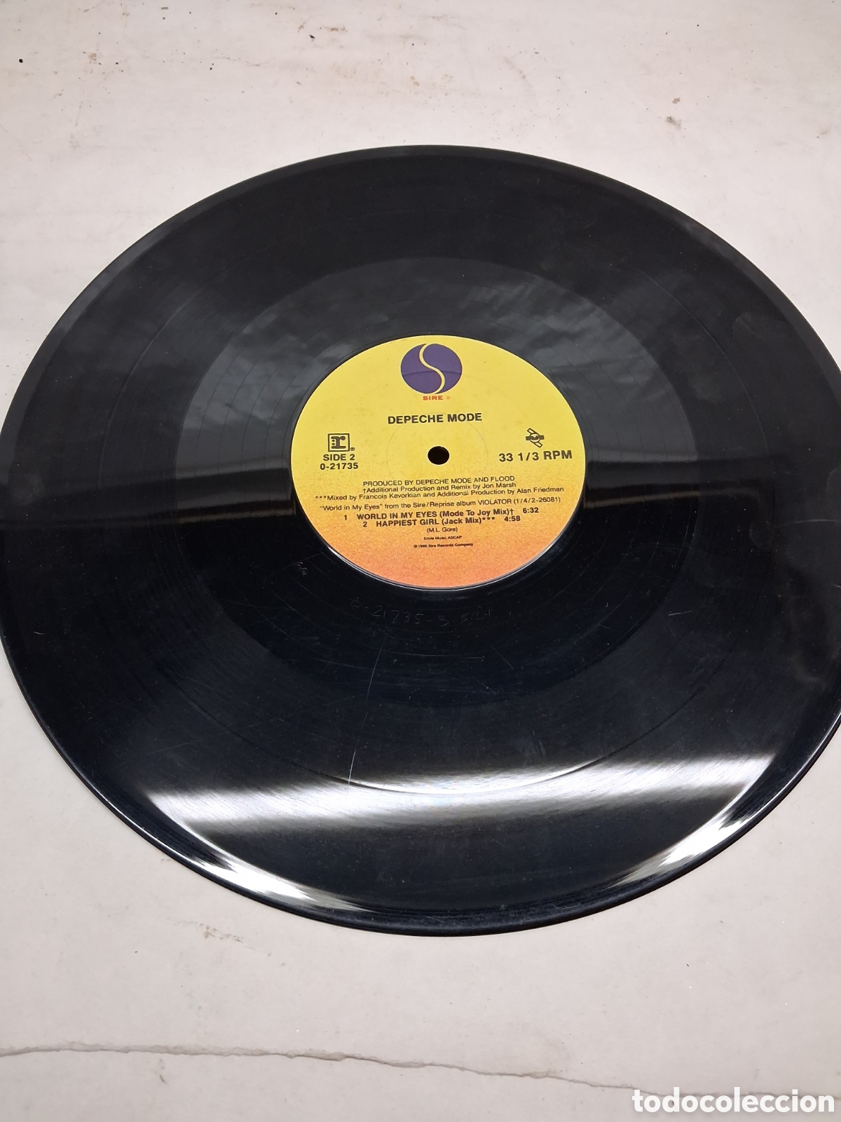 Discos de vinilo: Vinilo maxi Depeche Mode - Foto 3