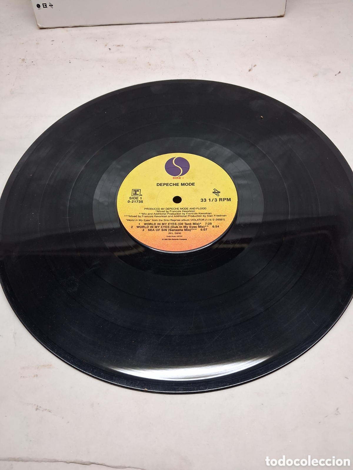 Discos de vinilo: Vinilo maxi Depeche Mode - Foto 4