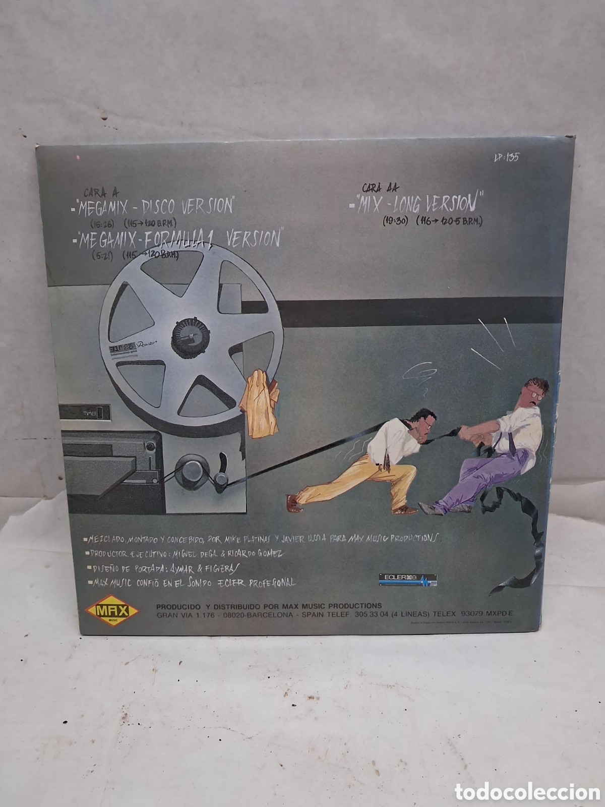 Discos de vinilo: Max Mix 2 platinas Ussia - Foto 2