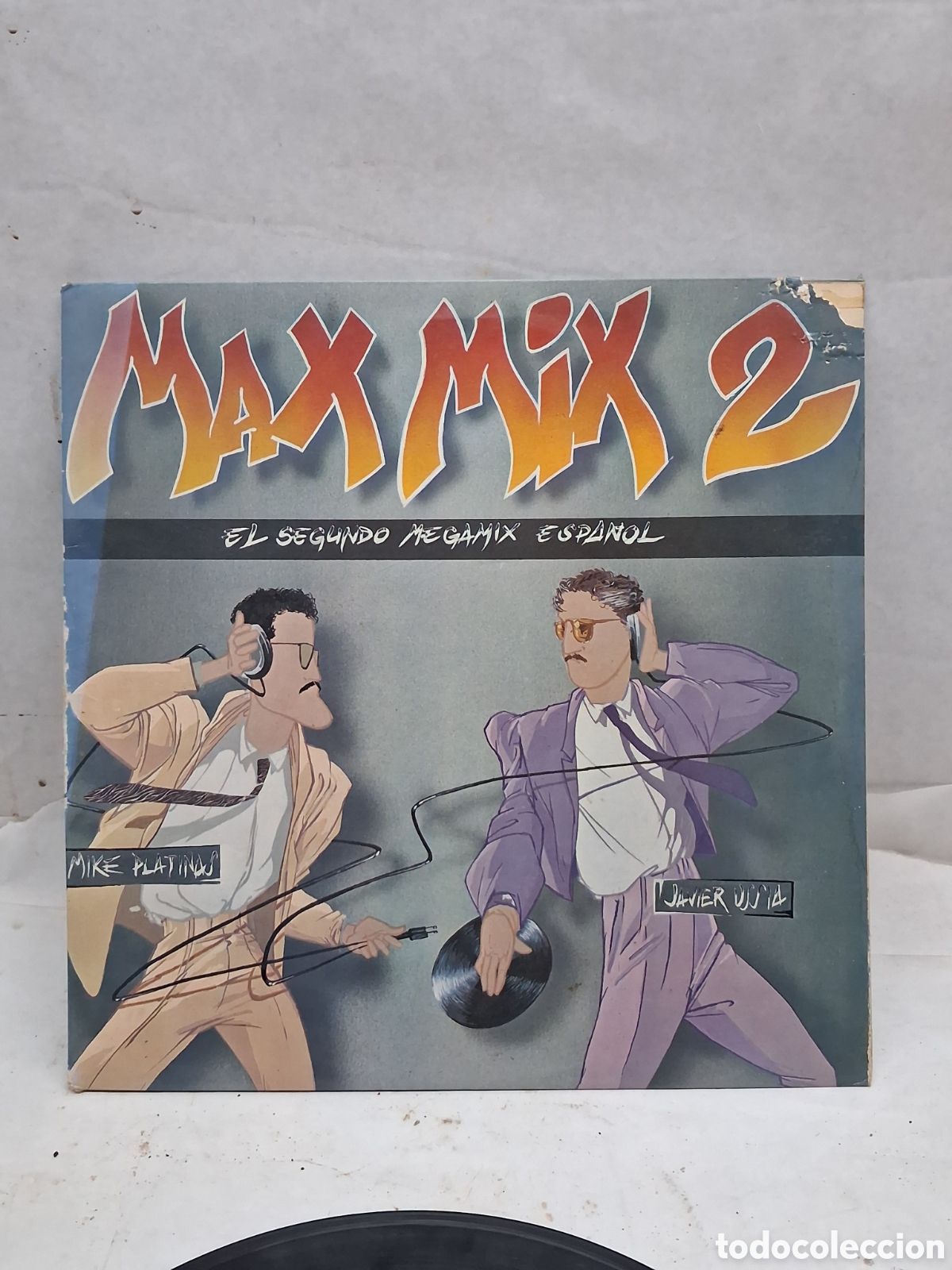 Discos de vinilo: Max Mix 2 platinas Ussia - Foto 1