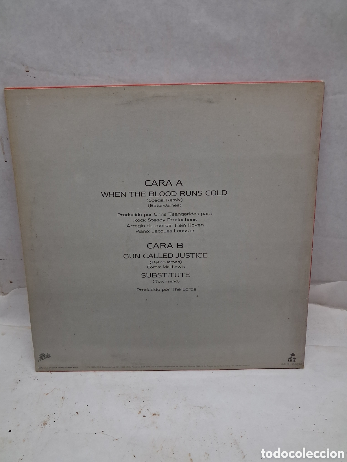 Discos de vinilo: Te Lords ilegal r&eacute;cords - Foto 2