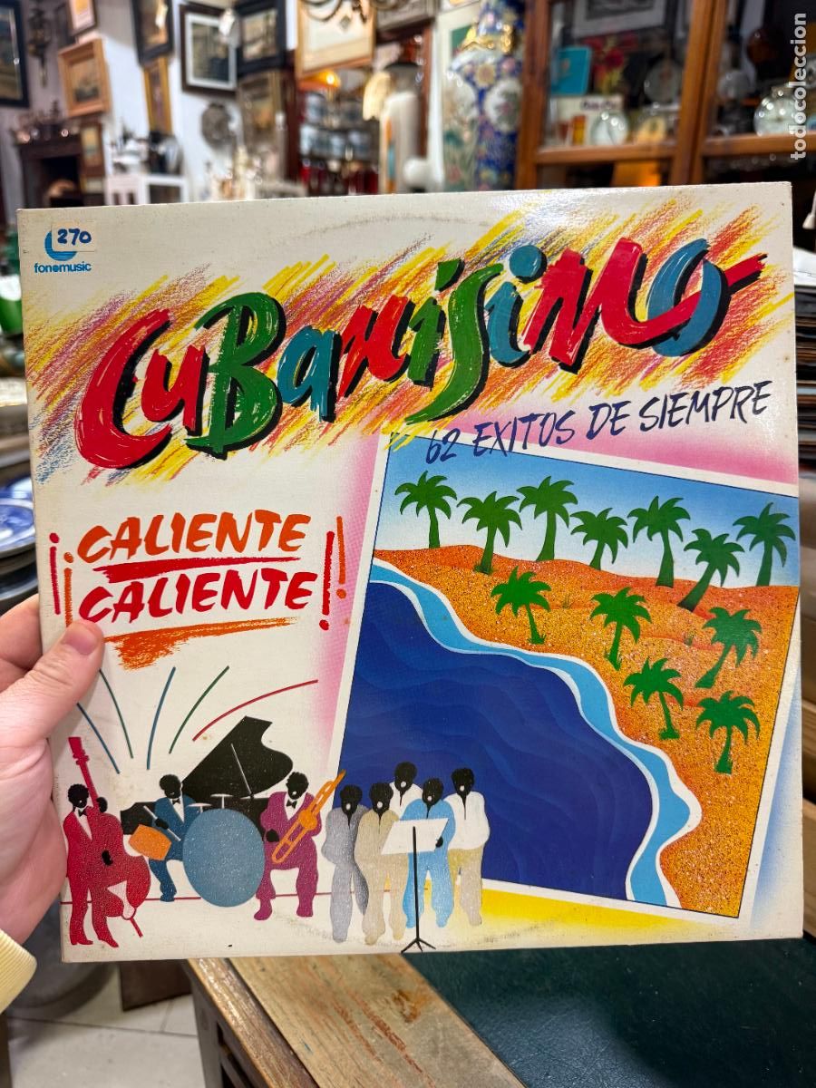 Discos de vinilo: LP CUBANISIMO - &iexcl;CALIENTE CALIENTE! - Foto 1