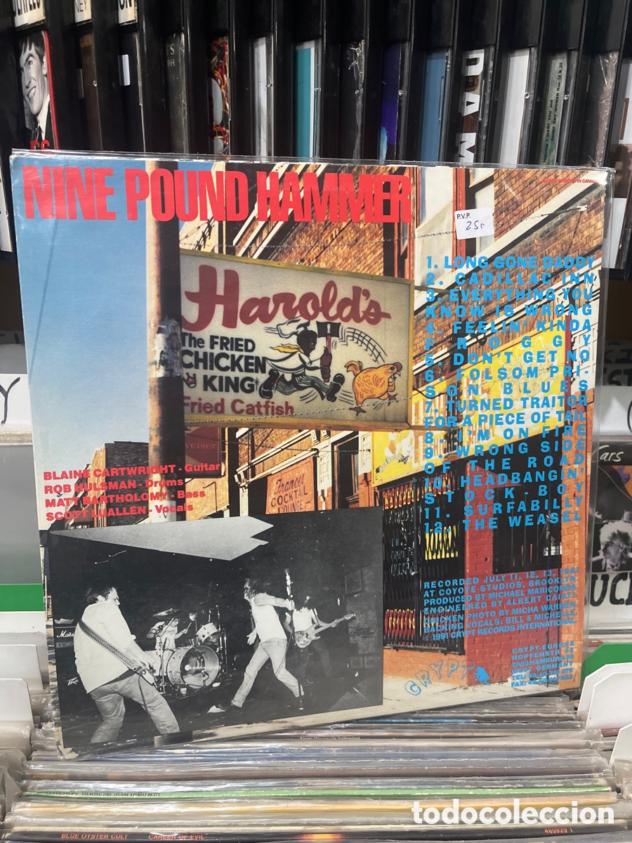 Discos de vinilo: 9 pound hammer smoking smoking taters - Foto 2