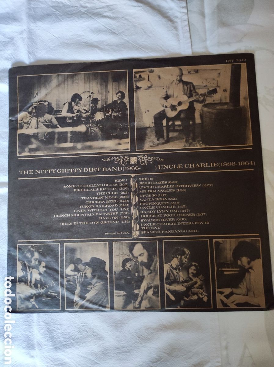Discos de vinilo: NITTY GRITTY DIRT BAND - UNCLE CHARLIE - Foto 3