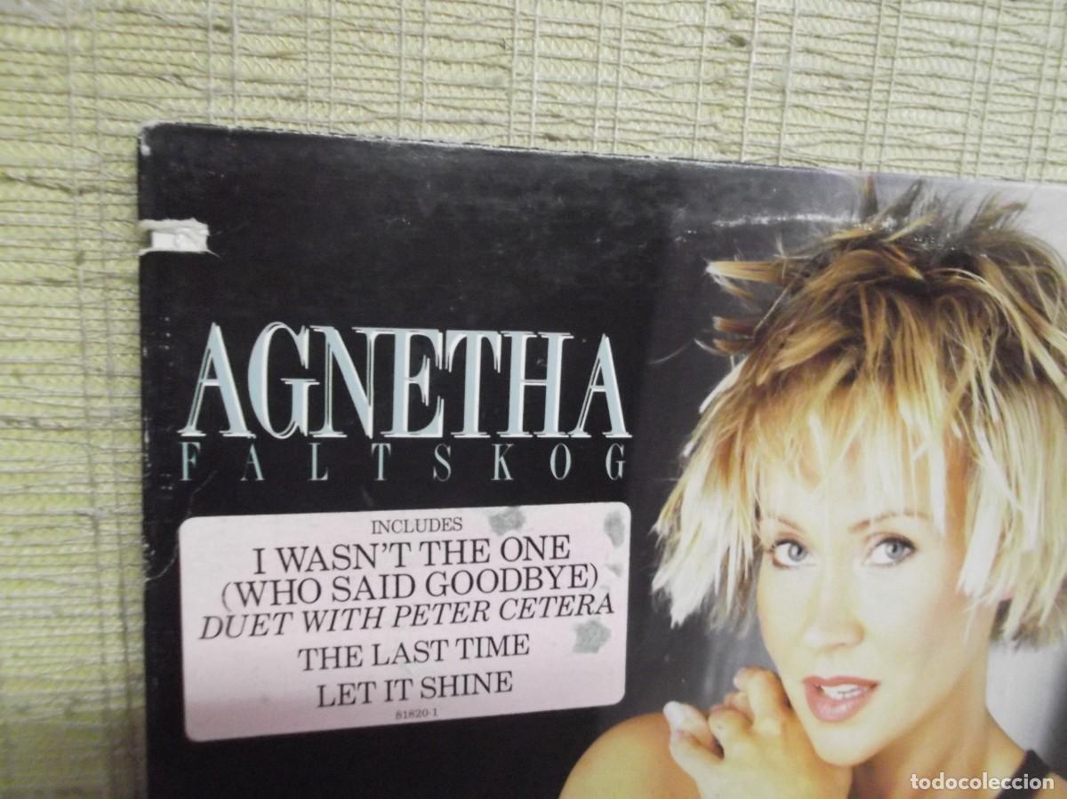 Discos de vinilo: Agnetha Faltskog - Istand Alone.LP Vinilo. Atlantic 1988 - Foto 2