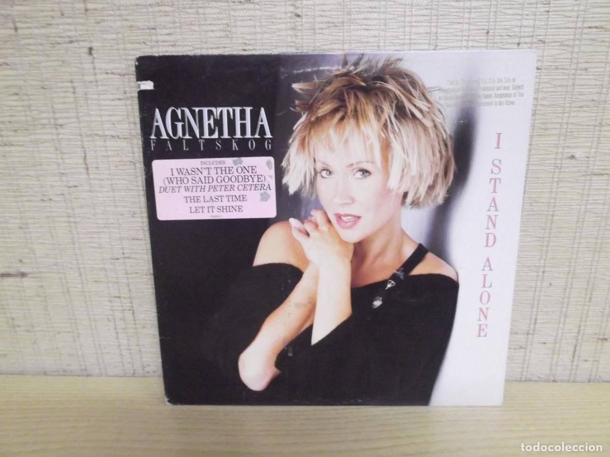 Discos de vinilo: Agnetha Faltskog - Istand Alone.LP Vinilo. Atlantic 1988 - Foto 1