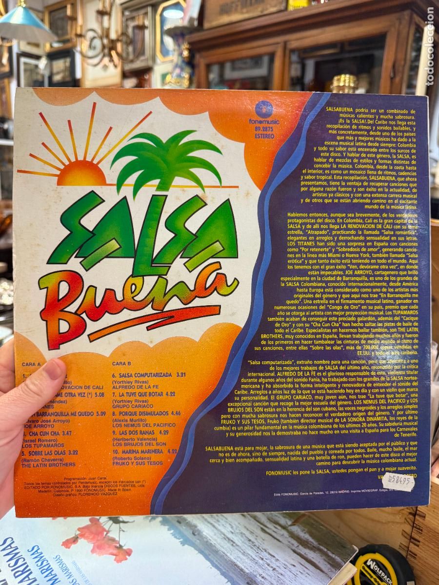 Discos de vinilo: LP SALSA BUENA ----- - Foto 2