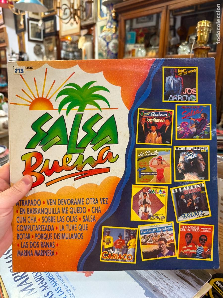 Discos de vinilo: LP SALSA BUENA ----- - Foto 1
