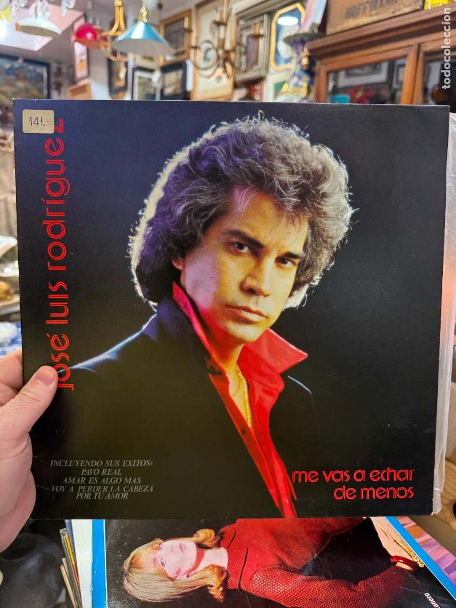 Discos de vinilo: LP JOSE LUIS RODRIGUEZ - ME VAS A ECHAR DE MENOS - Foto 1