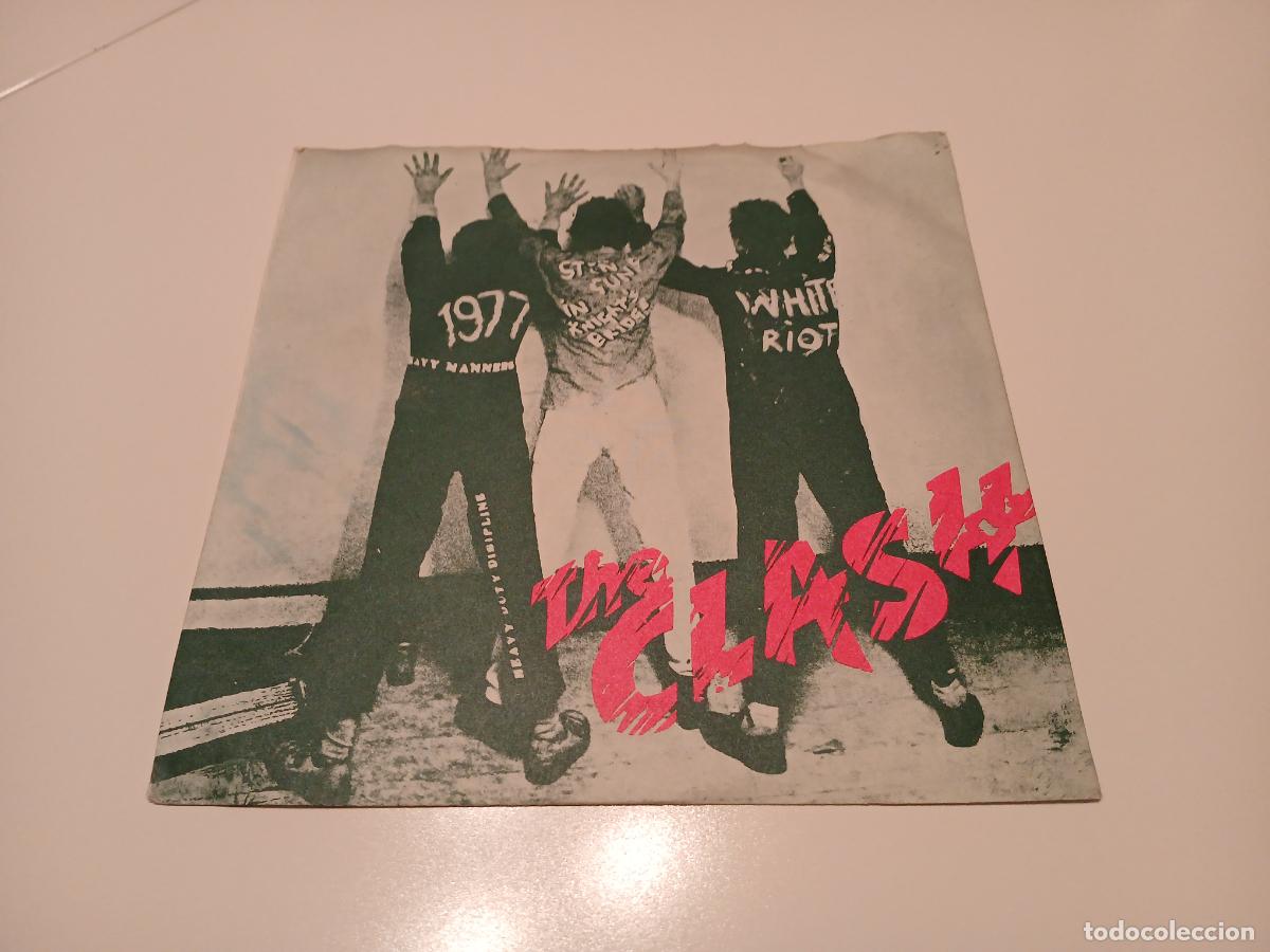 Discos de vinilo: The Clash &lrm;&ndash; White Riot- (1977) single 7&rdquo; - Foto 1