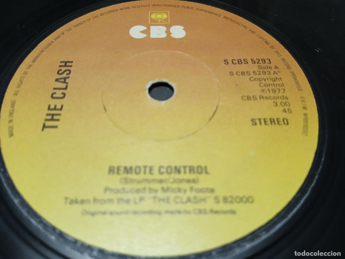 Discos de vinilo: The Clash &lrm;&ndash; Remote Control- (1977) single 7&rdquo; - Foto 3