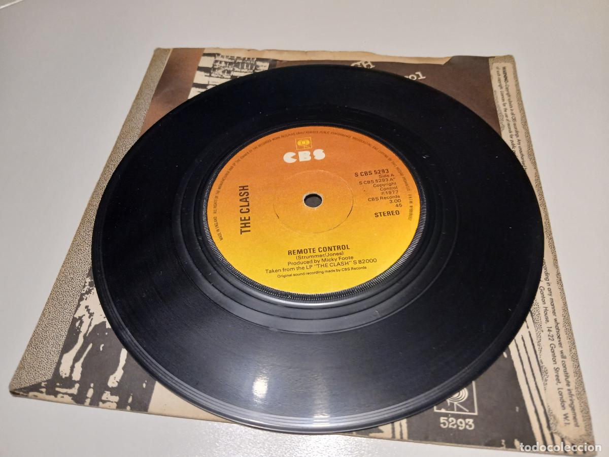 Discos de vinilo: The Clash &lrm;&ndash; Remote Control- (1977) single 7&rdquo; - Foto 4