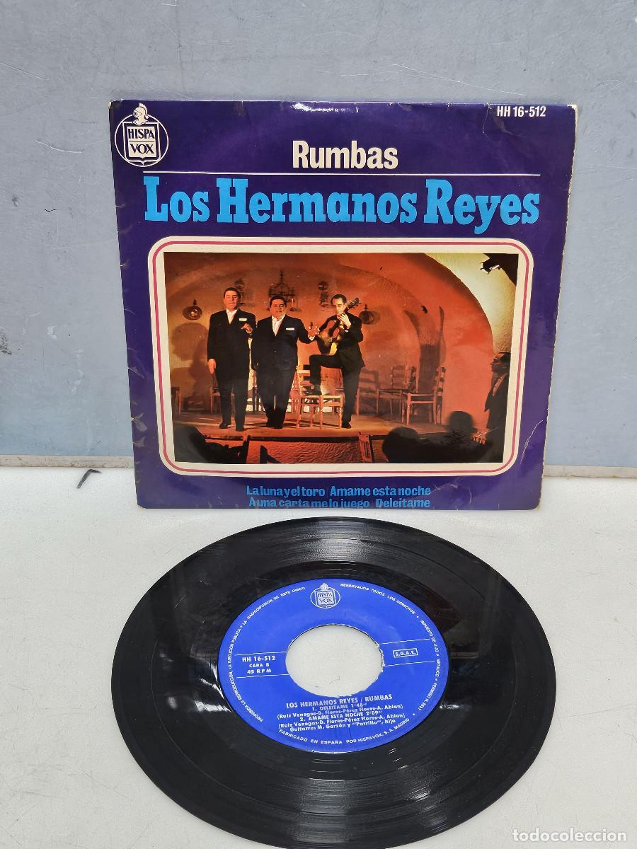 Discos de vinilo: disco de vinilo singles los hermanos reyes - Foto 1