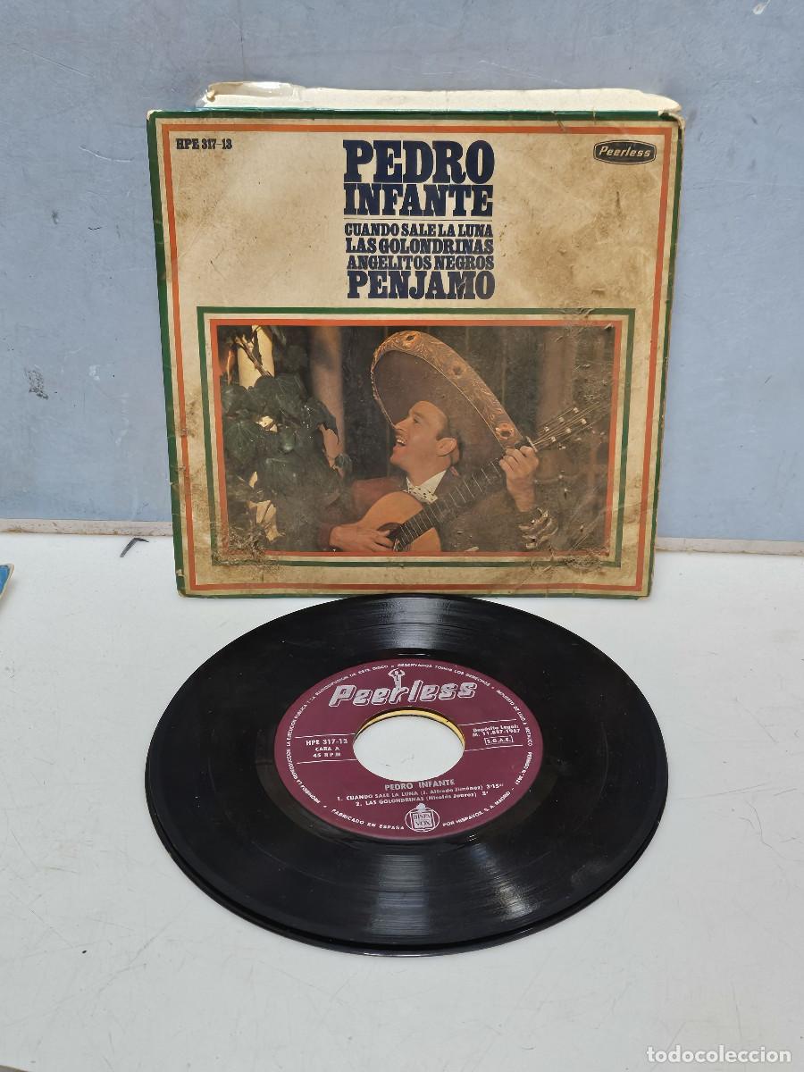 Discos de vinilo: disco de vinilo singles, pedro infante - Foto 1