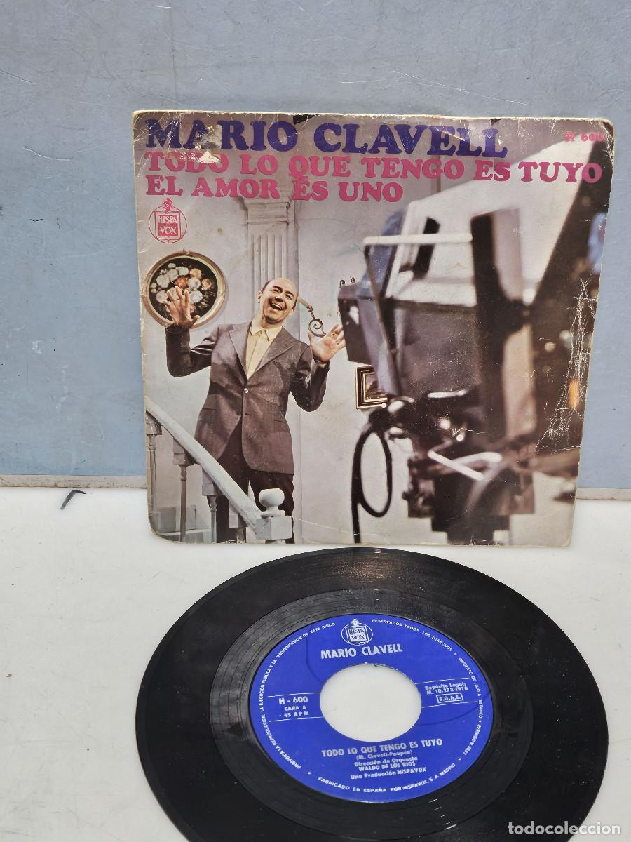 Discos de vinilo: disco de vinilo singles,Mario Clavel - Foto 1