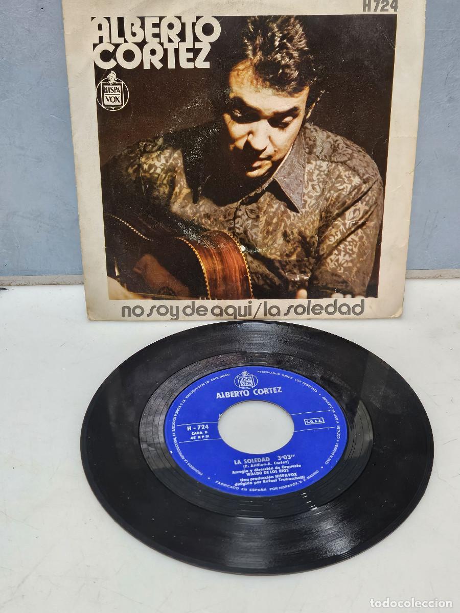 Discos de vinilo: disco de vinilo singles, alberto cortez - Foto 1