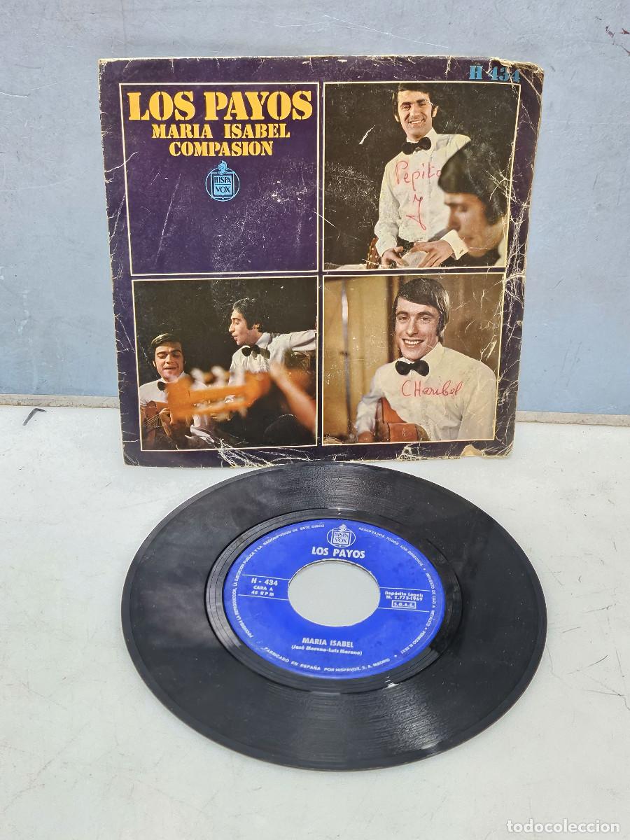 Discos de vinilo: disco de vinilo singles, los payos - Foto 1