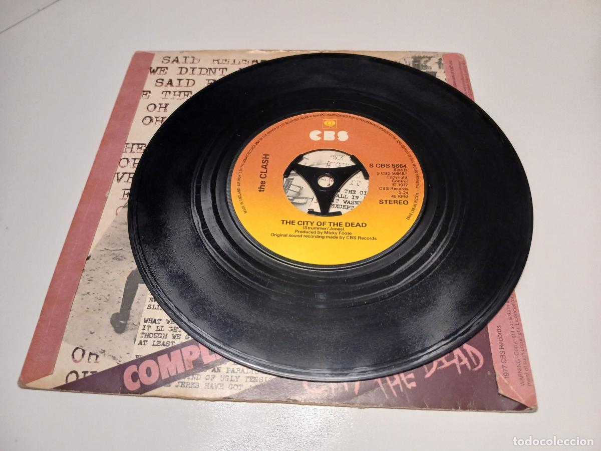 Discos de vinilo: The Clash &ndash; Complete Control- (1977) single 7&rdquo; - Foto 4