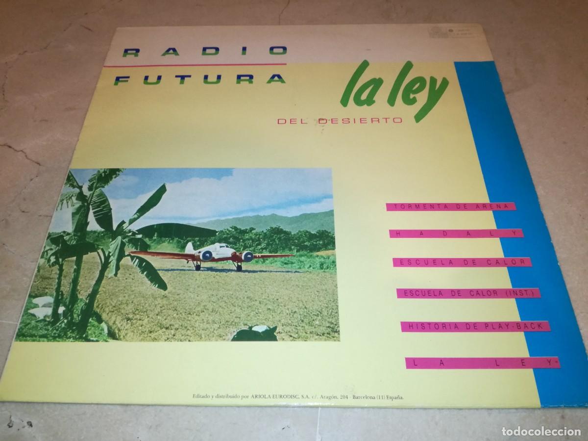 Disques de vinyle: RADIO FUTURA-LA LEY DEL DESIERTO / LA LEY DEL MAR-CONTIENE ENCARTE-ORIGINAL 1984