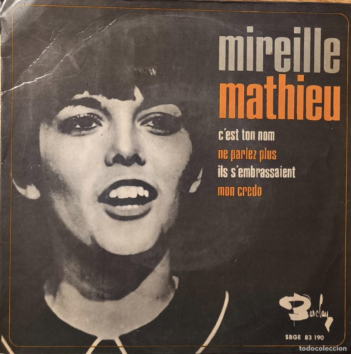 Discos de vinilo: EP MIREILLE MATHIEU. CEST TON NOM - Foto 1