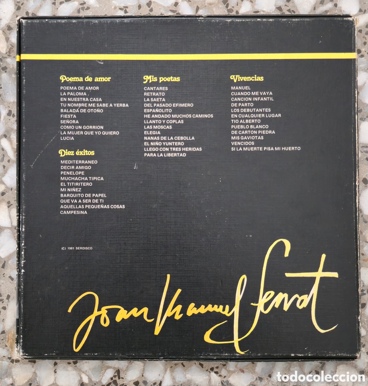 Discos de vinilo: DISCOS DE VINILO DE JOAN MANUEL SERRAT - Foto 15