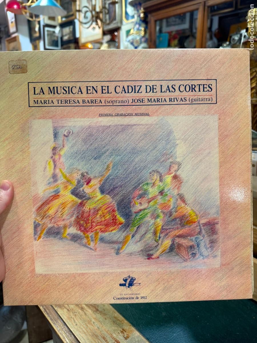 Discos de vinilo: LP LA MUSICA EN EL CADIZ DE LAS CORTES - Foto 1