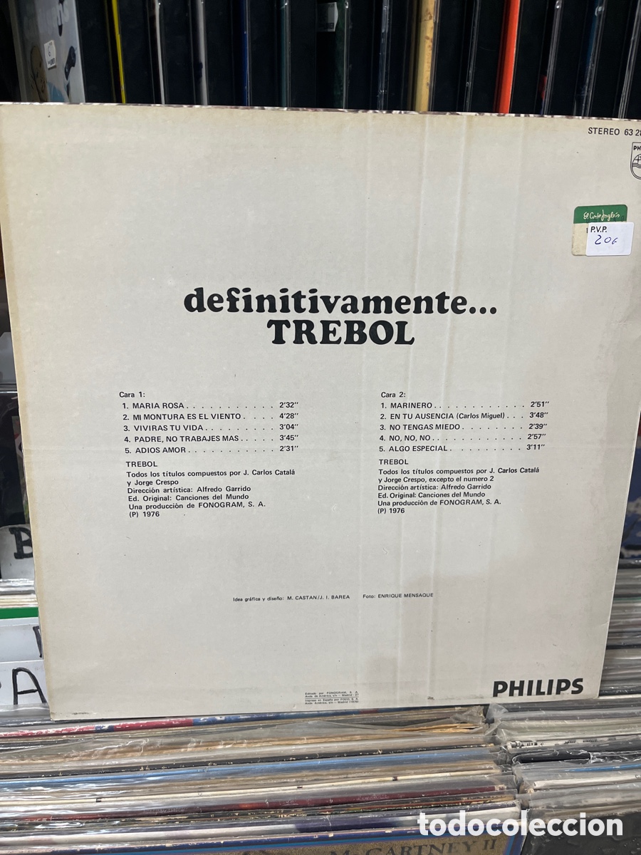 Discos de vinilo: definitivamente tr&eacute;bol - Foto 2
