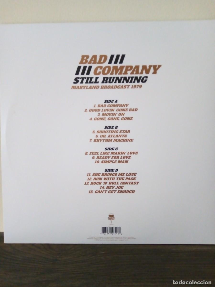 Discos de vinilo: Bad Company, Still Burnning 2022. - Foto 3