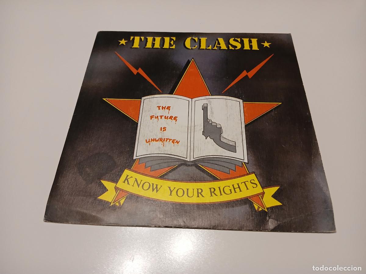 Discos de vinilo: The Clash &ndash; Know Your Rights- (1982) single 7&rdquo; - Foto 1