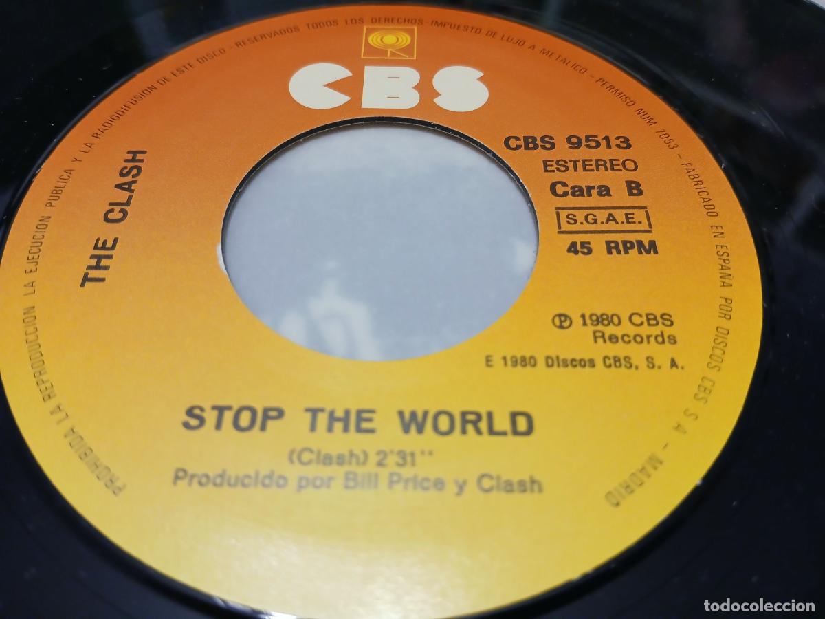 Discos de vinilo: The Clash &ndash; Los 7 Magnificos- (1981) single 7&rdquo; - Foto 2