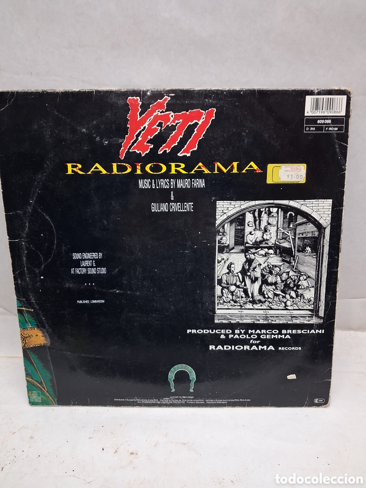 Discos de vinilo: Radiorama yeti maxi single - Foto 2