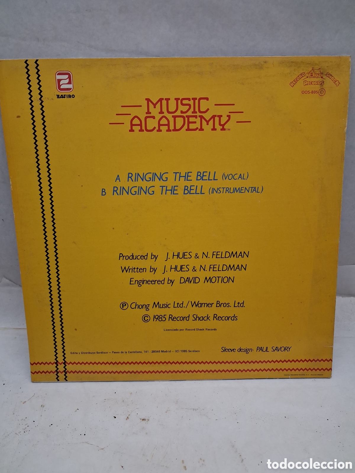 Discos de vinilo: Music Academy maxi single - Foto 2
