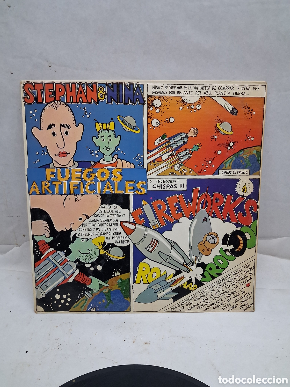 Discos de vinilo: Stephan y Nina fuegos artificiales - Foto 1