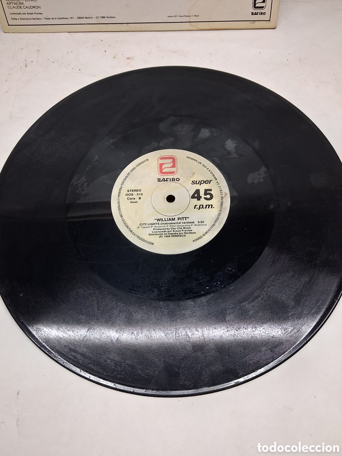 Discos de vinilo: William Pitt City Lights - Foto 3