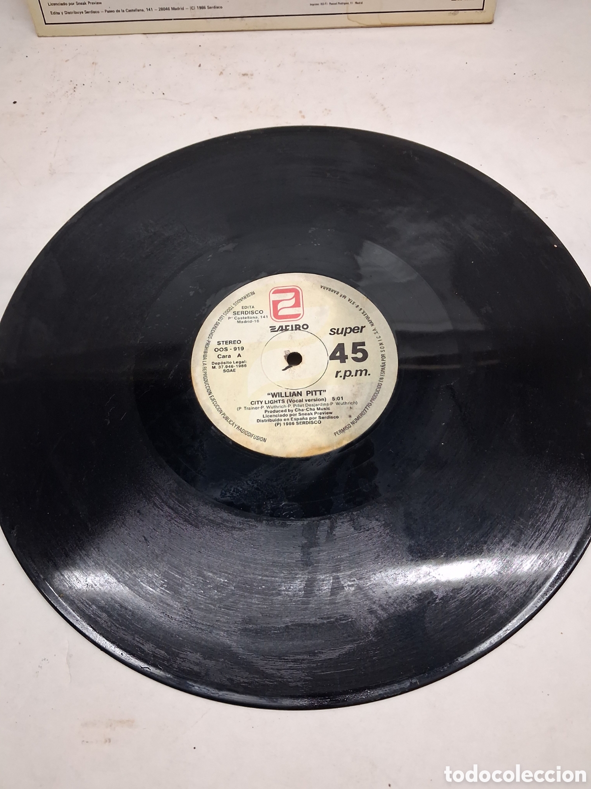 Discos de vinilo: William Pitt City Lights - Foto 4