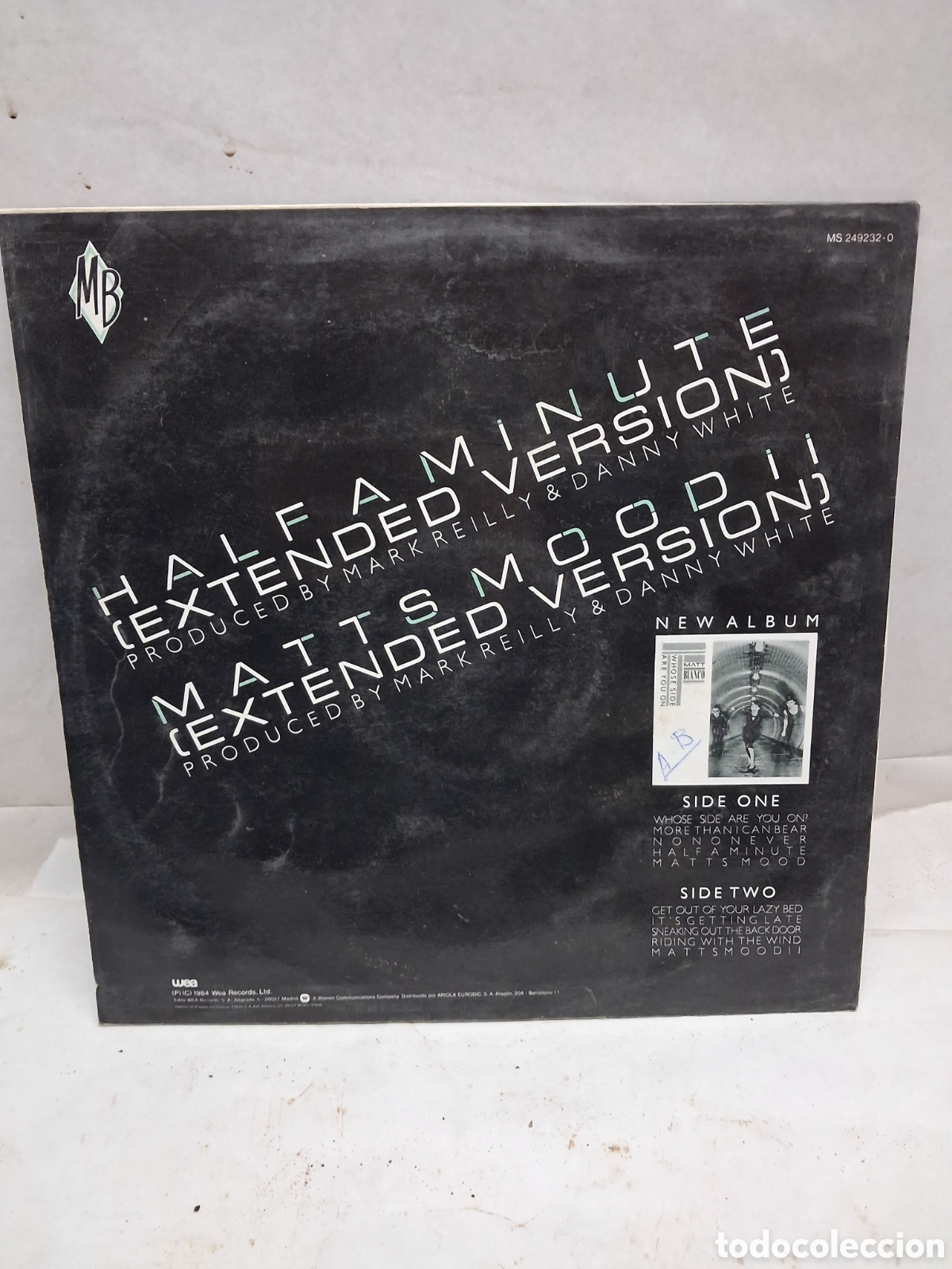 Discos de vinilo: Matt Bianco Half a Minute - Foto 2